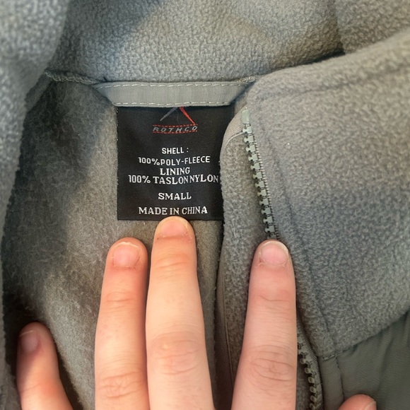 Rothco Fleece Jacket - Picture 3 of 3